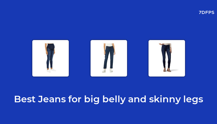 The Best-Selling Jeans For Big Belly And Skinny Legs That Everyone is ...