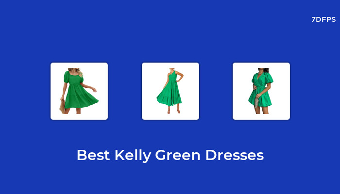 Amazing Kelly Green Dresses That You Don't Want To Missing Out On