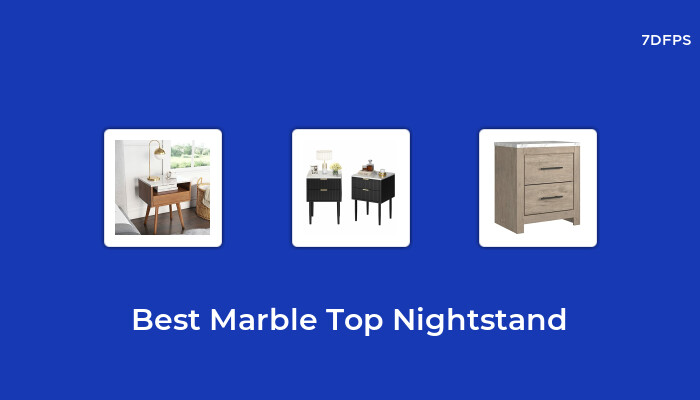 The Best-Selling Marble Top Nightstand That Everyone is Talking About