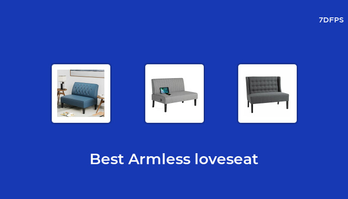 The Best-Selling Armless Loveseat That Everyone is Talking About