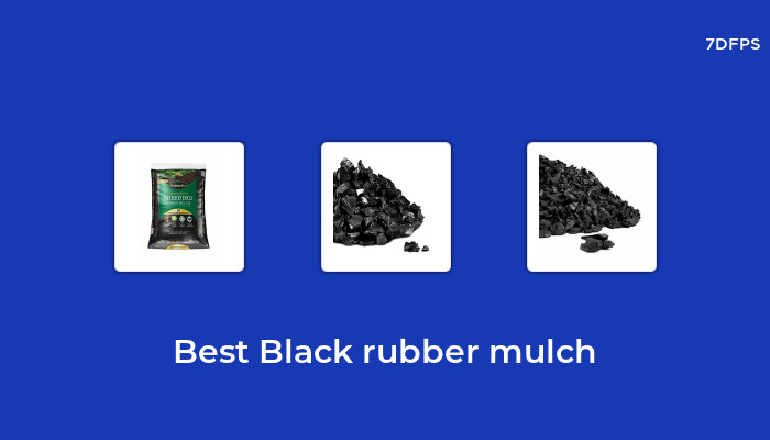 Best Black Rubber Mulch 5401 