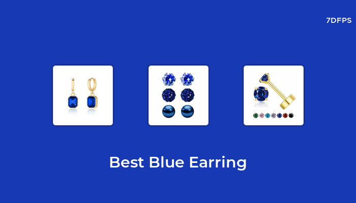 Amazing Blue Earring That You Don’t Want To Missing Out On