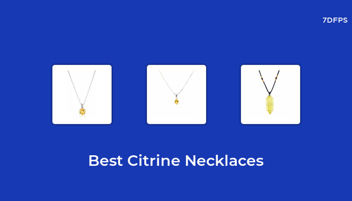 The Best-Selling Citrine Necklaces That Everyone is Talking About