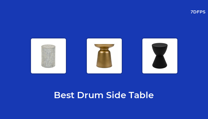 Amazing Drum Side Table That You Don’t Want To Missing Out On