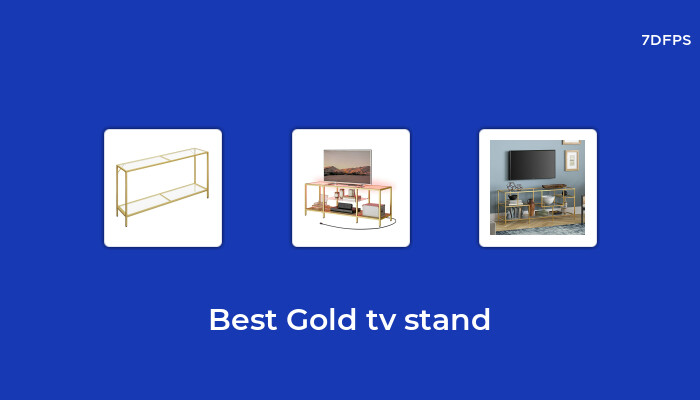 The Best-Selling Gold Tv Stand That Everyone is Talking About