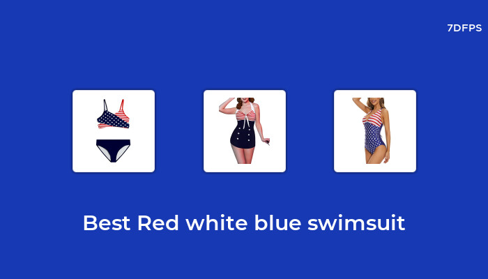 The Best-Selling Red White Blue Swimsuit That Everyone is Talking About
