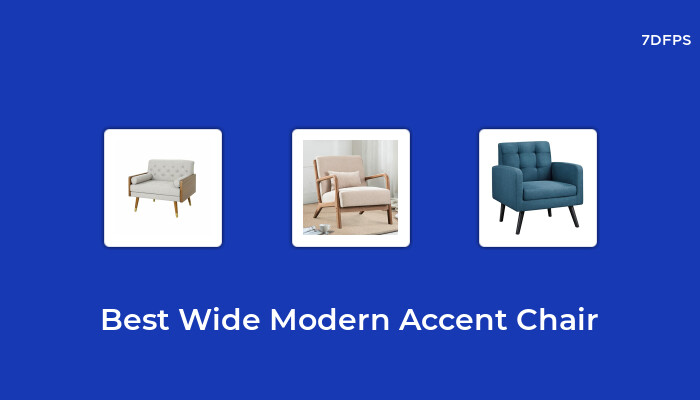 The Best-Selling Wide Modern Accent Chair That Everyone is Talking About