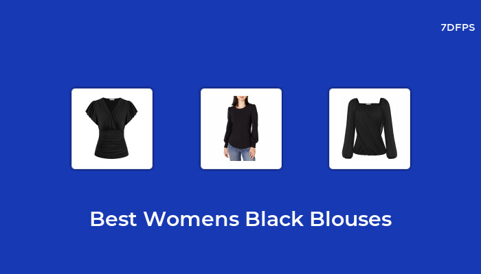 The Best-Selling Womens Black Blouses That Everyone is Talking About