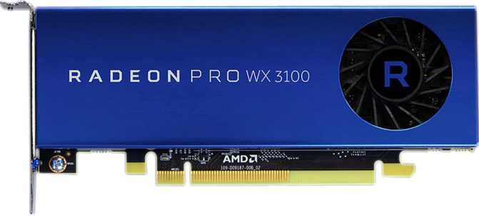 AMD Radeon Pro WX 3100 Image