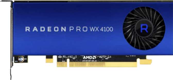 AMD Radeon Pro WX 4100 Image