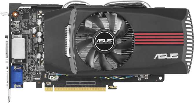 Asus GeForce GTX 650 DirectCU Image
