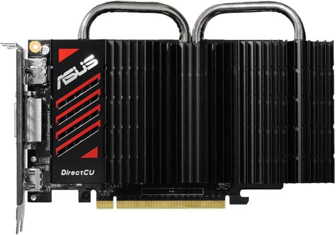 Asus GeForce GTX 750 DirectCU Silent Image