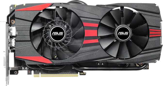 Asus GeForce GTX 960 DirectCU II Black Edition Image