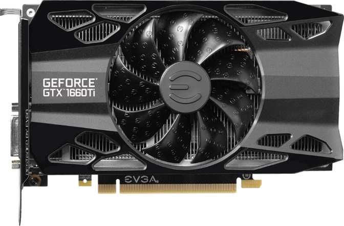 EVGA GeForce GTX 1660 Ti XC Black Gaming Image