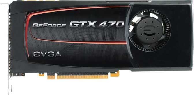 EVGA GeForce GTX 470 Image