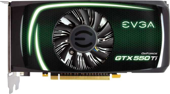 EVGA GeForce GTX 550 Ti 2GB Image
