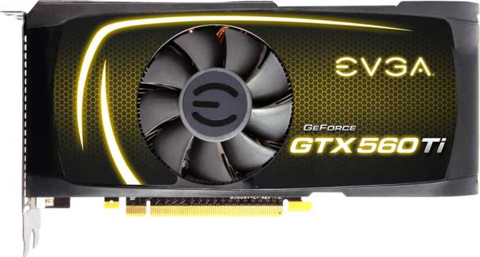 EVGA GeForce GTX 560 Ti 2GB Image