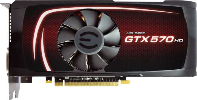 EVGA GeForce GTX 570 HD 2.5GB Image