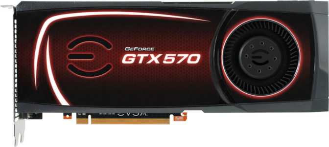 EVGA GeForce GTX 570 Superclocked Image