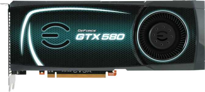 EVGA GeForce GTX 580 3GB Image