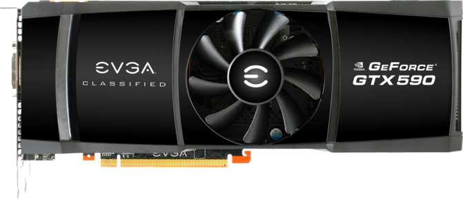 EVGA GeForce GTX 590 Classified Image