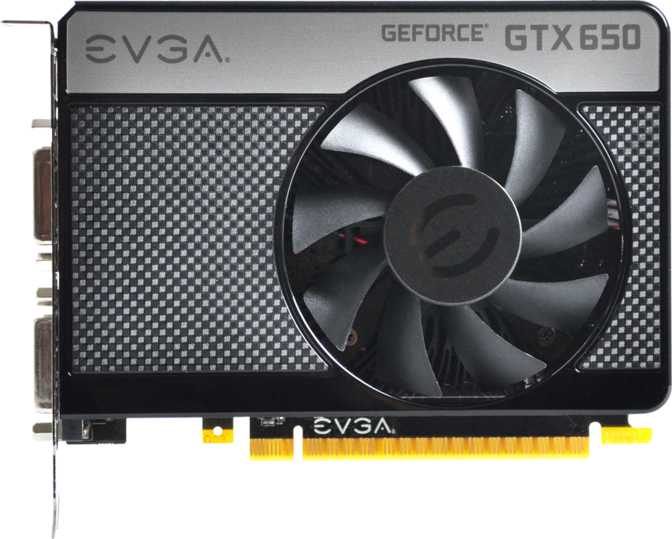 EVGA GeForce GTX 650 2GB Image