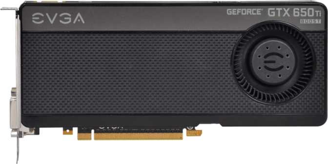 EVGA GeForce GTX 650 Ti Boost 1GB Image