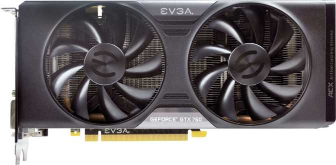EVGA GeForce GTX 760 4GB FTW w/ ACX Cooler Image