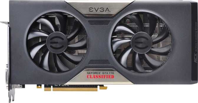 EVGA GeForce GTX 770 Classified w/ ACX Cooler Image