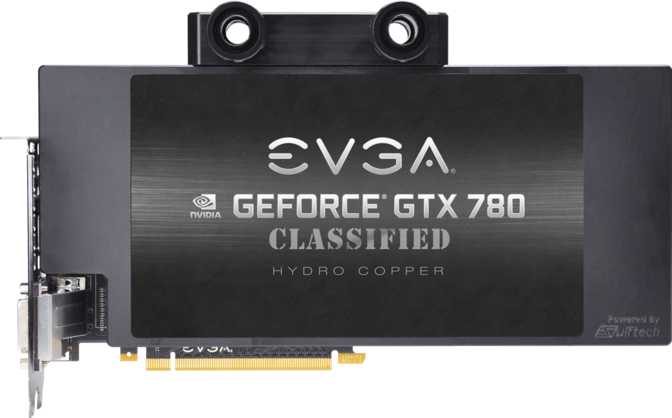 EVGA GeForce GTX 780 Classified Hydro Copper Image