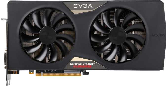 EVGA GeForce GTX 980 Ti Classified Gaming ACX 2.0+ Ref Image