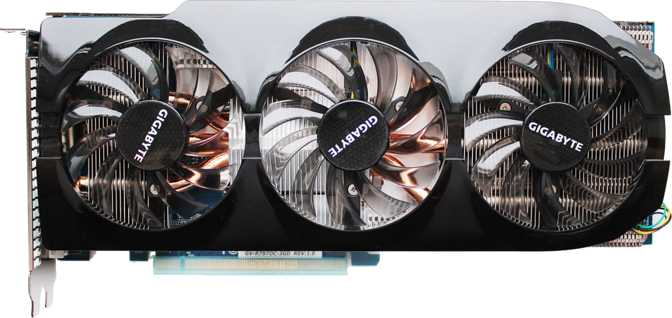 Gigabyte GeForce GTX 670 WindForce 3X OC 4GB Image