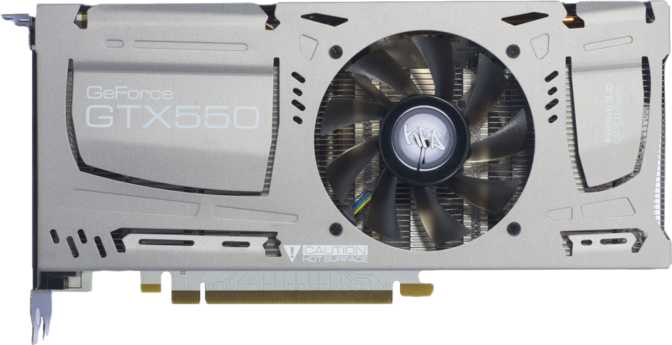 KFA2 GeForce GTX 550 Ti LTD OC White Image