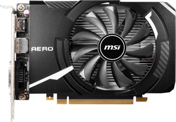 MSI GeForce GTX 1650 D6 Aero ITX Image