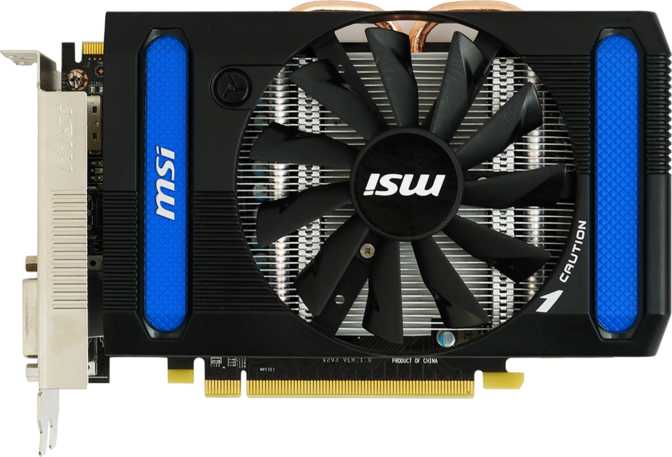 MSI GeForce GTX 650 Ti Boost 1GB Image
