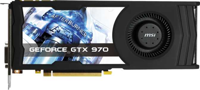 MSI GeForce GTX 970 Image