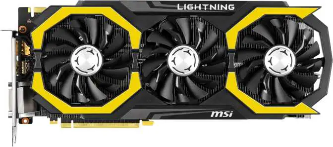 MSI GeForce GTX 980 Ti Lightning Image