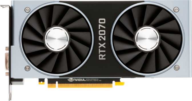 Nvidia GeForce RTX 2070 Founders Edition Image