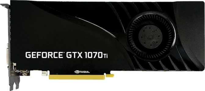PNY GeForce GTX 1070 Ti Blower Image
