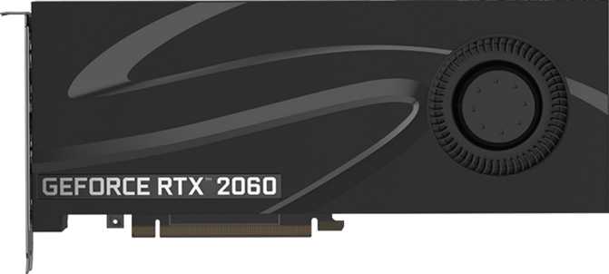 PNY GeForce RTX 2060 Blower Image