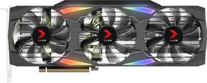 PNY XLR8 GeForce RTX 3080 Triple Fan Edition Image