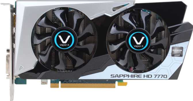 Sapphire HD 7770 Vapor-X OC Image