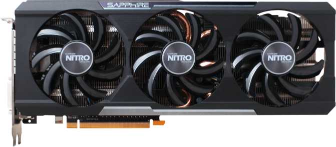 Sapphire Nitro Radeon R9 390 With Back Plate Image