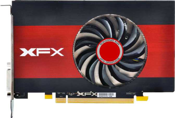 XFX Radeon RX 550 Slim Single Slot 2GB Image