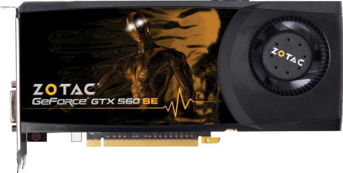 Zotac GeForce GTX 560 SE Image