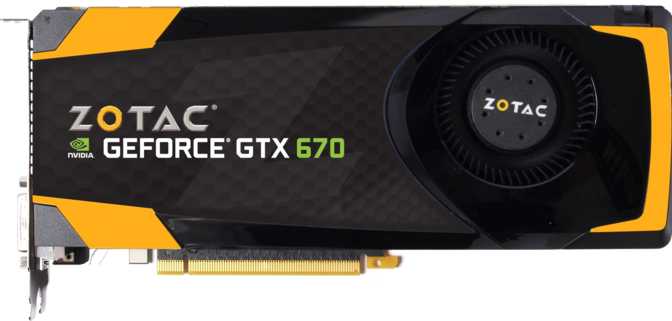 Zotac GeForce GTX 670 4GB Image